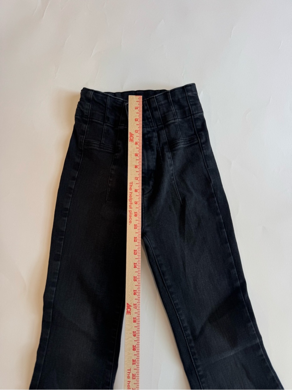 Free People Black Flare Jeans - Picture 4 of 7